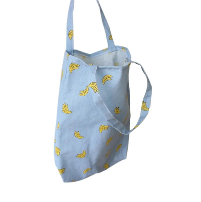 Модная женская Холщовая Сумка для покупок Большая вместительная сумка для покупок Летняя Повседневная однотонная пляжная сумка-тоут