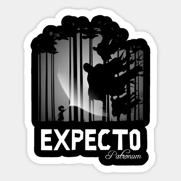 

1Pcs Harry Potter Stickers For Motorcycle Skateboards Laptops Suitcases Refrigerators Toys American Film Style Stickers