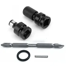 

5Pcs/set 1/2" Square To 1/4" Hex Ratchet Socket Wrench Socket Adapter Spanner Set Converter Tool Converter Kit