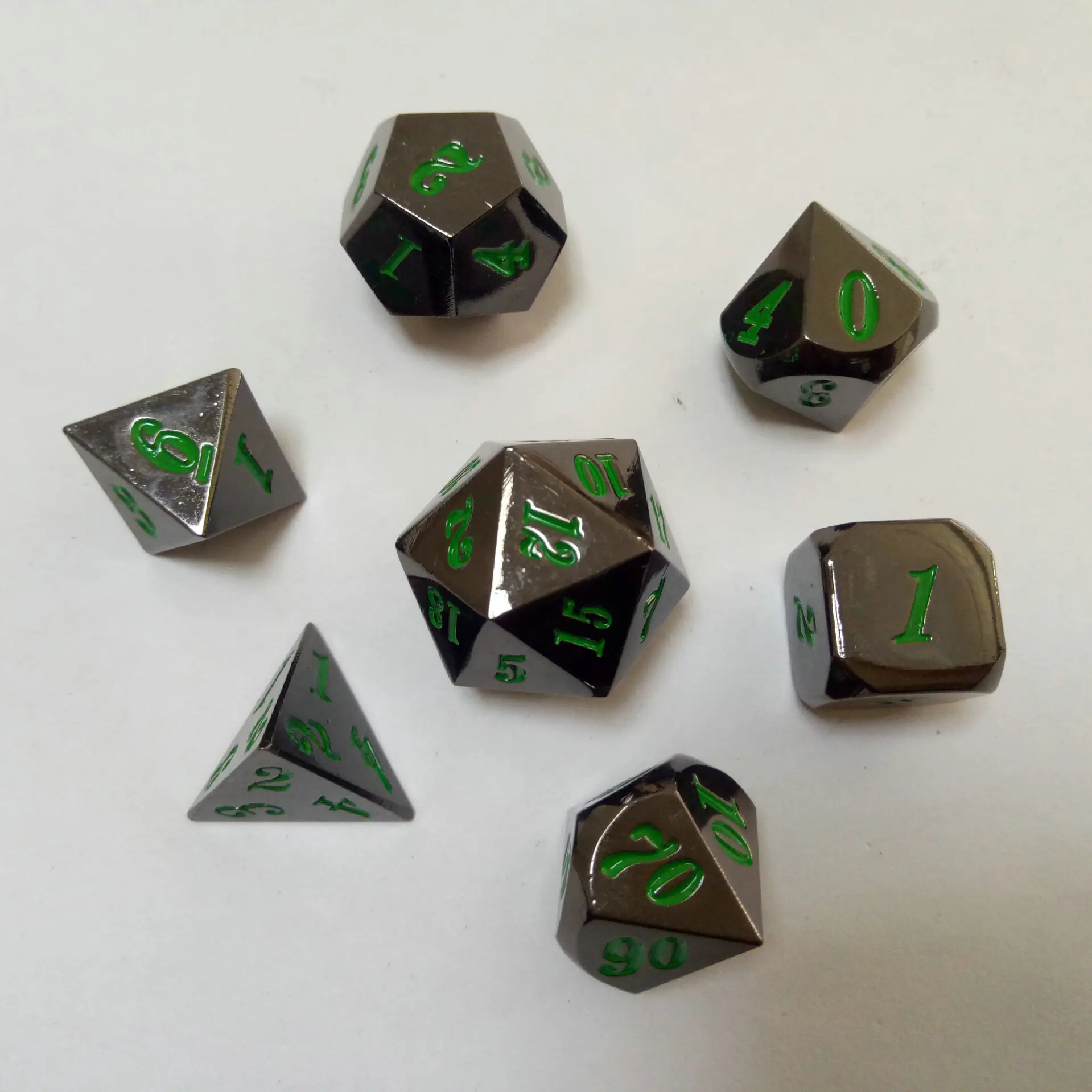 Настраиваемый DND Metal Ran Group Dice настольная игра Ran Group набор Dice многогранная игра Dice Настраиваемые
