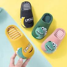 Для маленьких мальчиков и маленьких девочек детская обувь, теплые, милые, миленькие в японском стиле(«Зимняя одежда для малышей из кожи с животными из домашние тапочки kawaii унисекс Обувь, сандалии мягкие дышащие детские Dropship