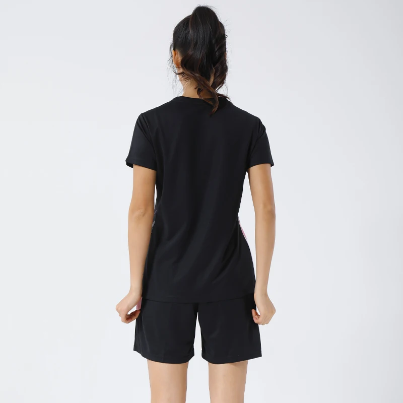 Badminton Shirt Shorts Team Sportswear Uniforms Women Running Training 2pcs Fitness Exercise Breathable Table Tennis Sets