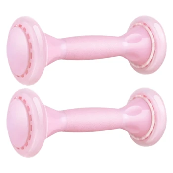 

Hot Dumbbells Deluxe Vinyl Coated Hand Weights All-Purpose Color Coded Dumbbell for Strength Training Set of 2