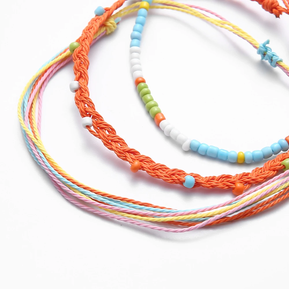 Bohemian MultiLayers Starfish Turtle Beads Anklets For Women Vintage Boho Shell Chain Anklet Bracelet Beach Body Foot Jewelry - Image 6