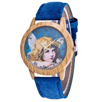 

Women Watch Reloje Mujer Fashion Flower Leather Analog Quartz Vogue Wrist Watch Watches Clock Relogio Feminino