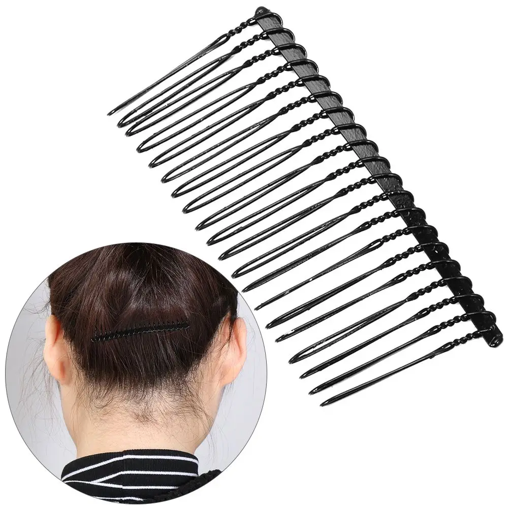 

Fashion New U Shape Hair Finishing Fixer Comb Hair Finishing Clip Hairstyle Fixed Invisible Durable Material Hair Accessories