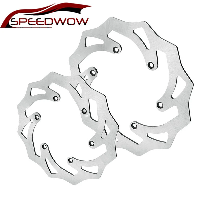 SPEEDWOW 260/220 передние и задние стальные тормозные диски роторы для KTM125 200 250 300 390 400 500