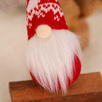 

Hanging Xmas Tree Christmas Dolls Fireplace 2.36x6.30in 4pcs Swedish Gnome
