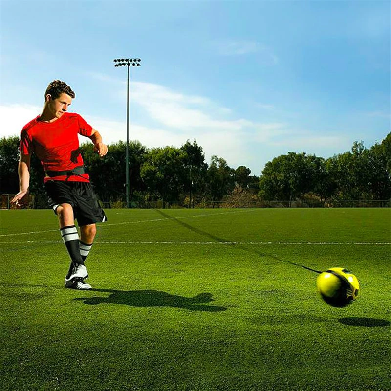 BREEZEY Football Kick Accessories Trainer Waist Belt Elastic Adjustable Control Solo Training Strap for Soccer Volleyball