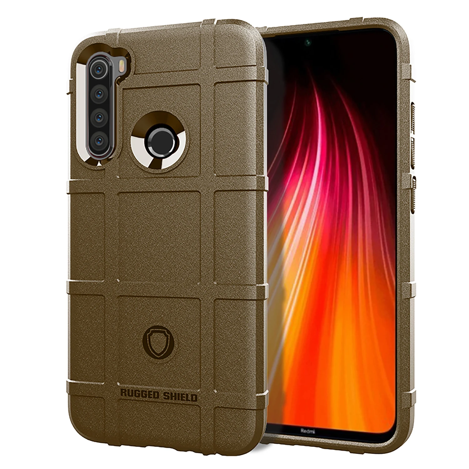 Противоударный чехол для Xiaomi Redmi Note 8 с защитой от царапин, углеродное волокно, чехол для телефона Redmi Note8