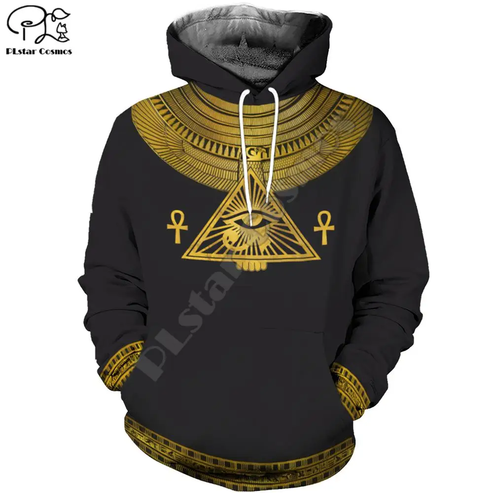 

PLstar Cosmos Horus Egyptian God Eye of Egypt Pharaoh Art Tracksuit Casual 3DPrint Hoodie/Sweatshirt/Jacket/shirts Men Women s-8