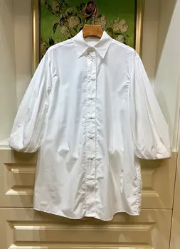 

2020 new ladies fashion long sleeve sexy cotton shirt 0526