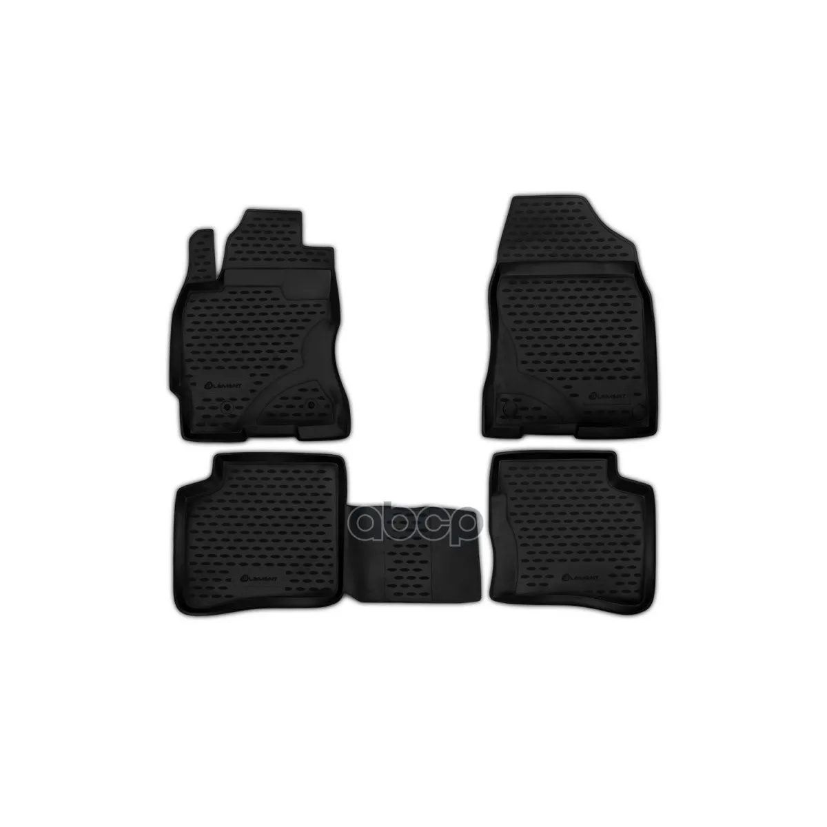 Коврики В Салон Toyota Prius 2003-2009, 4 Шт.(Полиуретан) ELEMENT арт. NLC.48.49.210k