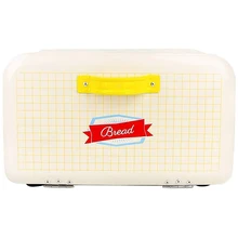 Столешница, контейнер для еды, Ретро стиль, домашняя коробка для хлеба, канистра для закусок, металлическое ведро, рулонная крышка, органайзер для кондитерских изделий, большая емкость, для хранения на кухне