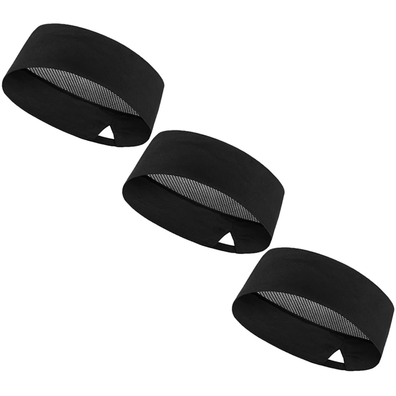 

3 Pack Chef Hat Mesh Hat Men and Women Waiter Hat Work Cap Sushi Cap Flat Cap-Unisex Hat-One Size