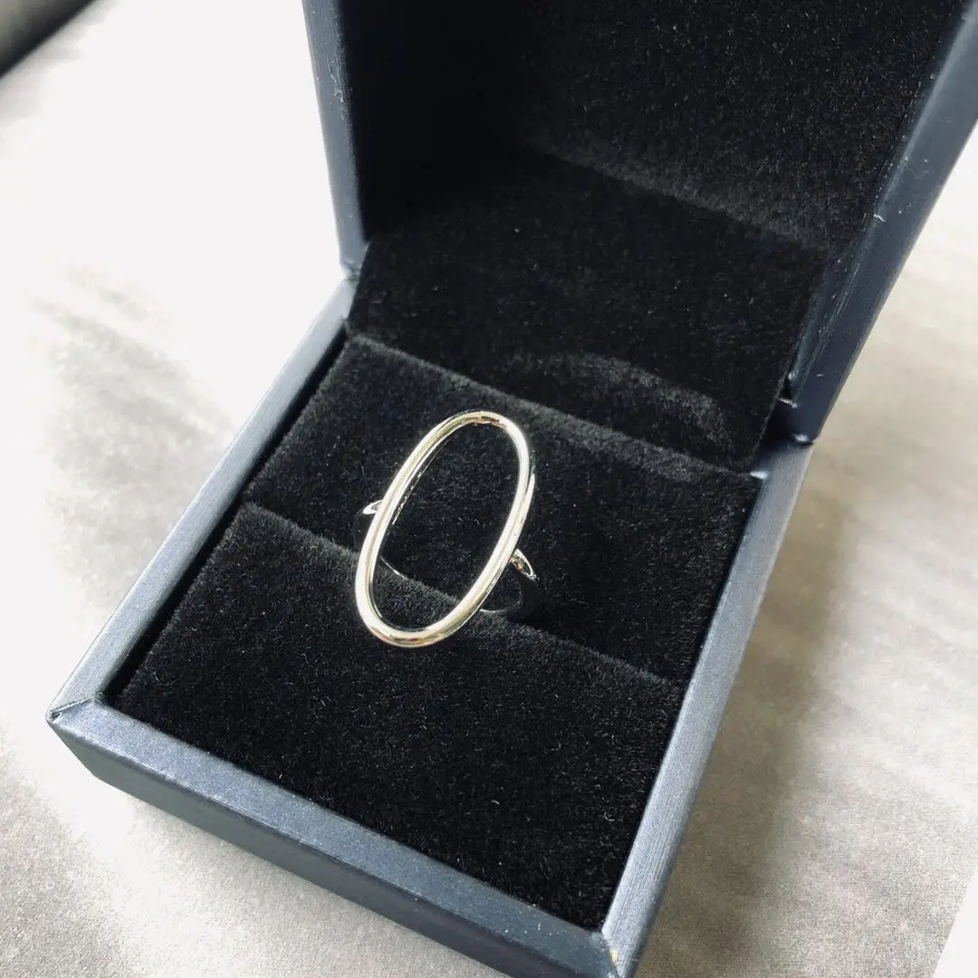 2025 Modestil Einfache runde Außengröße einstellbar Mango GP Ring Damen Hochzeitskleid_voghion.com