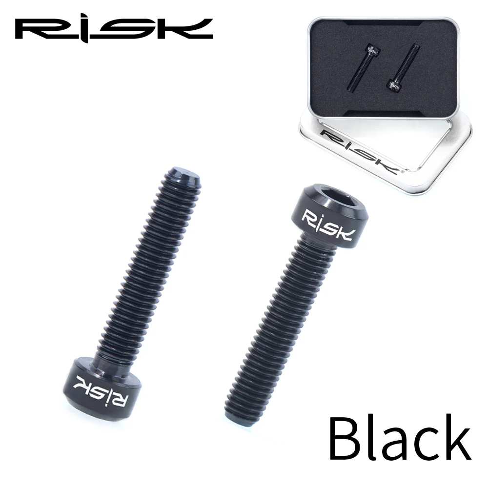 RISK titanium M5* 25 мм велосипедные тормозные рычаги болты для SRAM Guide R RS RSC велосипедный тормоз 2 шт