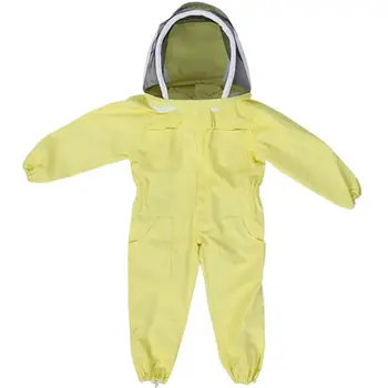 

Child Protective Clothing Child Beekeeping Clothing Suit Hazmat Suit Safety Coverall Dust Suits Farm Visitor Protect Bee Suit