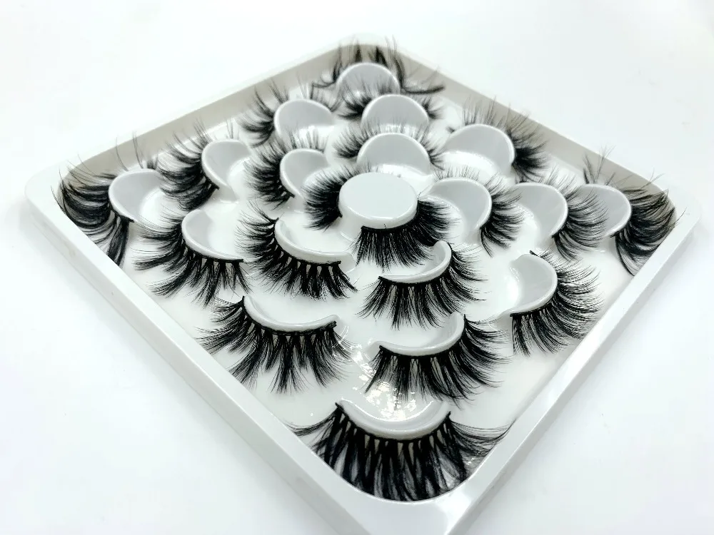 10pair eyelashes set palette  (3)