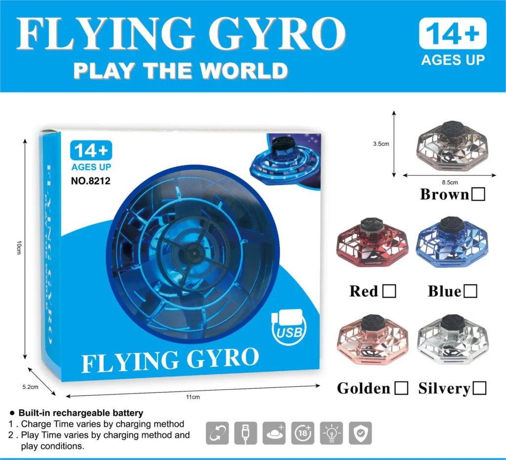 

ZK20 Mini Drone UFO Flying Fidget Spinner Hand Operated Induction Remote Control Aircraft Toys for Kids Quadrocopter Dropship