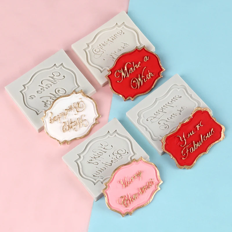 

European Lace Blessing Mould Silicone Mold Fondant Cake Decorating Tool Gumpaste Sugarcraft Chocolate Forms Bakeware