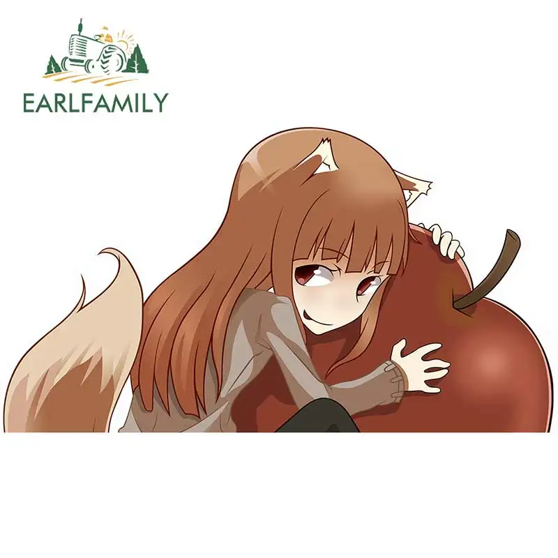 Креативные автомобильные наклейки EARLFAMILY 13 см для Спайс и волк водонепроницаемые