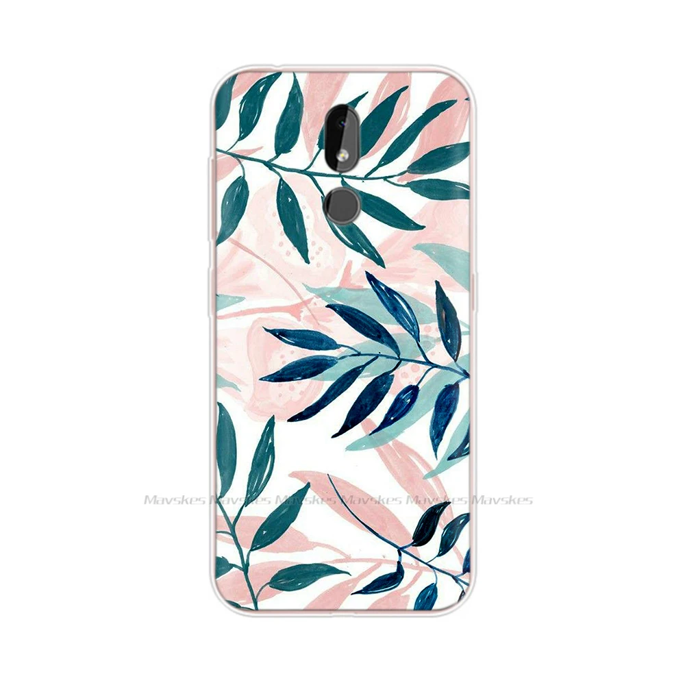 Cartoon Floral Cat Soft Silicone Phone Case - Fun & Durable Back Cover