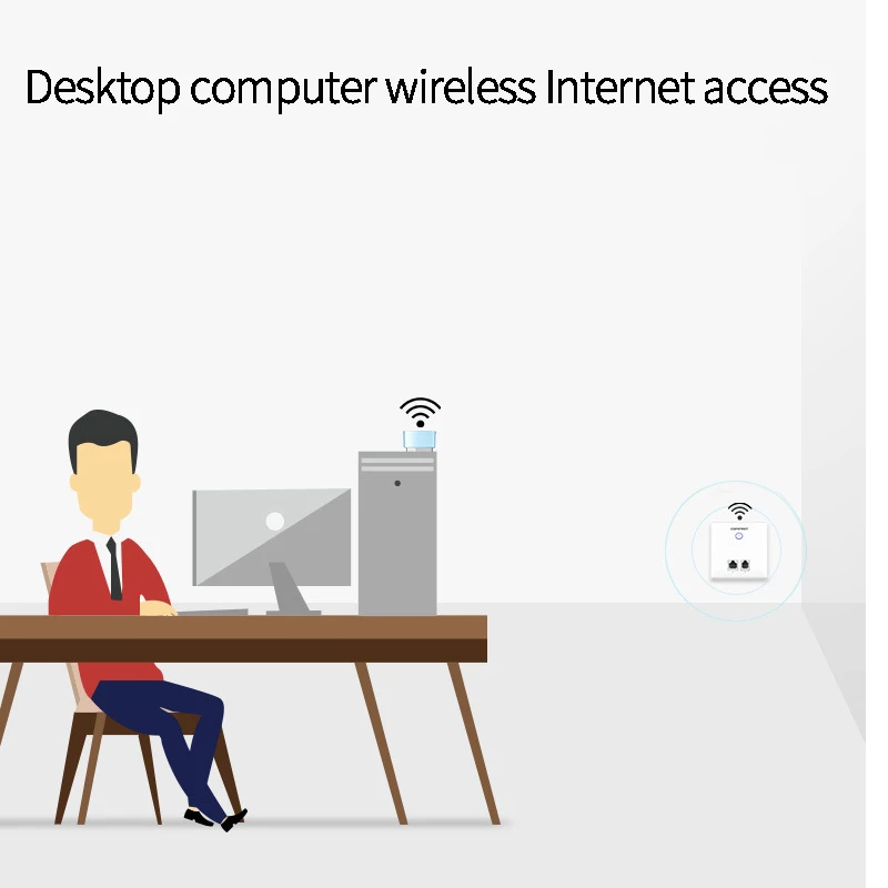 COMFAST CF-WU816N 150 Мбит/с 2,4G мини USB беспроводной WiFi адаптер 2DBi Wifi Антенна Бесплатный драйвер адаптер для настольного ноутбука