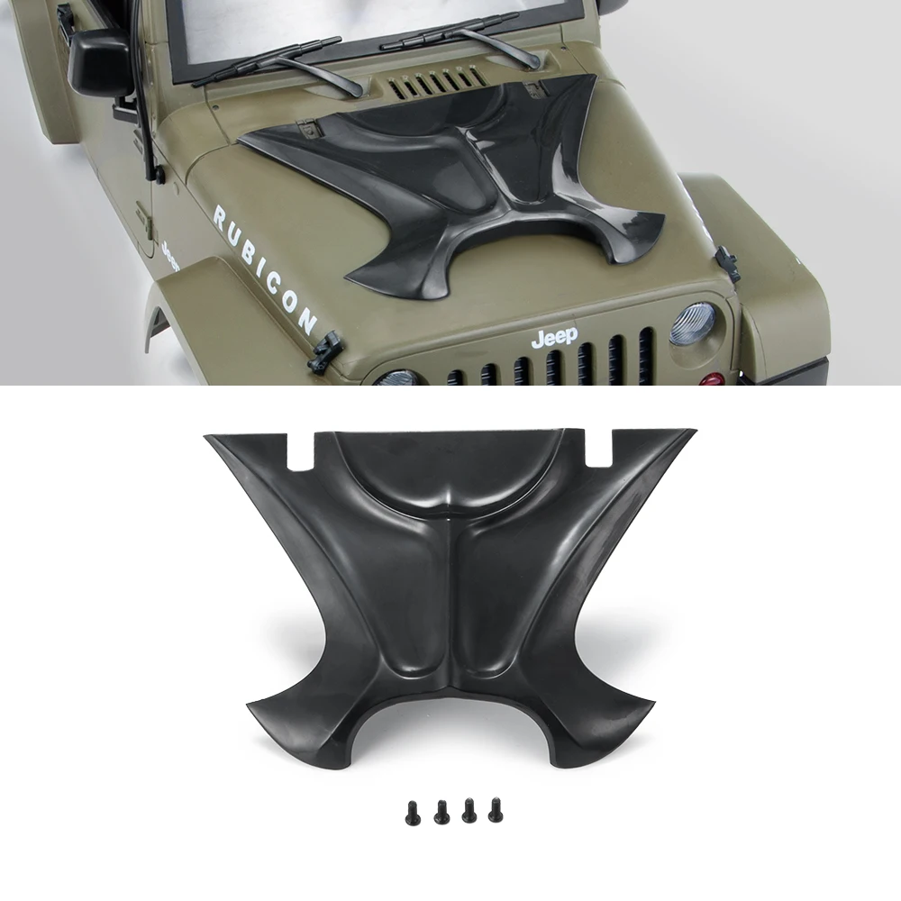 

YEAHRUN 1/10 RC Car Shell Body Engine Cover For 1/10 RC Crawler Car Jeep Cherokee Wrangler Axial Scx10 90046