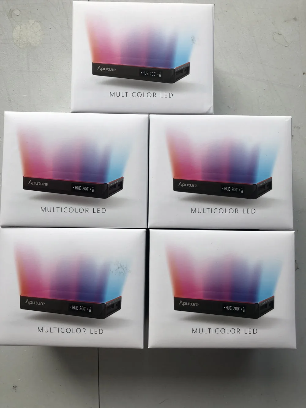 Портативный светодиодный светильник INSTOCK Aputure HSI/CCT/FX 3200K 6500K для фотографии ing AL MC