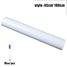 Горячая доска из ПВХ Наклейка на стену Съемная самоклеящаяся доска с мелками