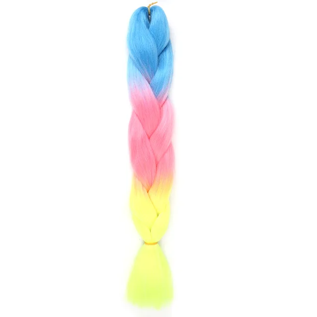 Natifah Jumbo Braiding Hair For Afro Curls Jumbo Box Braids Hair Kanekalon For Hair Afro Extensions Braids Synthetic Fake Hair Y7