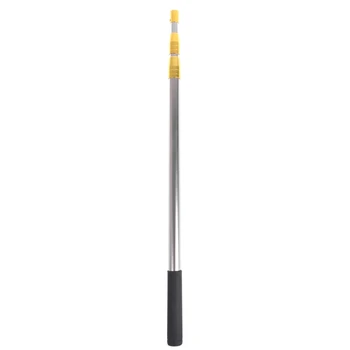 

1.5/1.7/1.9m Head Ring Prong Harpoon Spear Rod Fish Dip Net Telescopic Bar Pole Y4UB