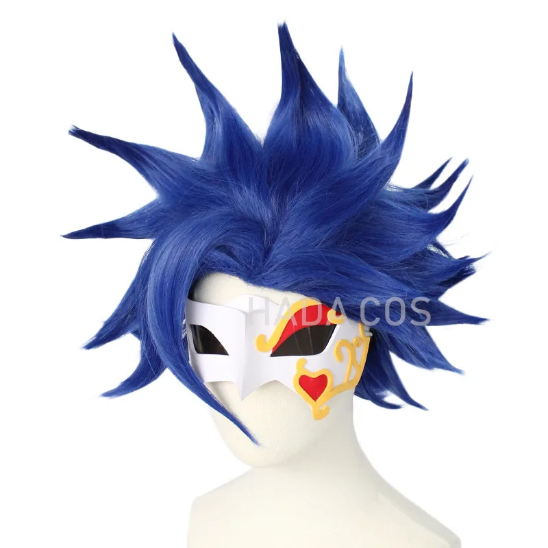 SK8 the Infinity Ainosuke Shindo Adam Short Blue Cosplay Wigs