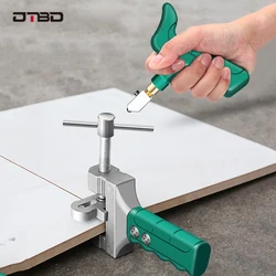 DTBD abridor Manual de azulejos de vidrio, cortador de rodillo duradero multifunción, herramientas de rueda grande