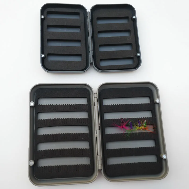 

Fly Hook Box Plastic Thick Lure fei diao he Fishing yu gou he Bait Storage Box Fishing Gear
