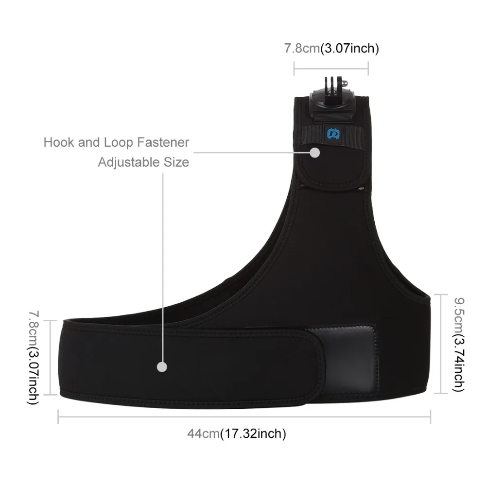 LANBEIKA Neopren плечевой ремень регулируемый нагрудный пояс с креплением для GoPro Max HERO8 8 7 6 5 DJI OSMO Action Xiaoyi SJCAM Eken camera