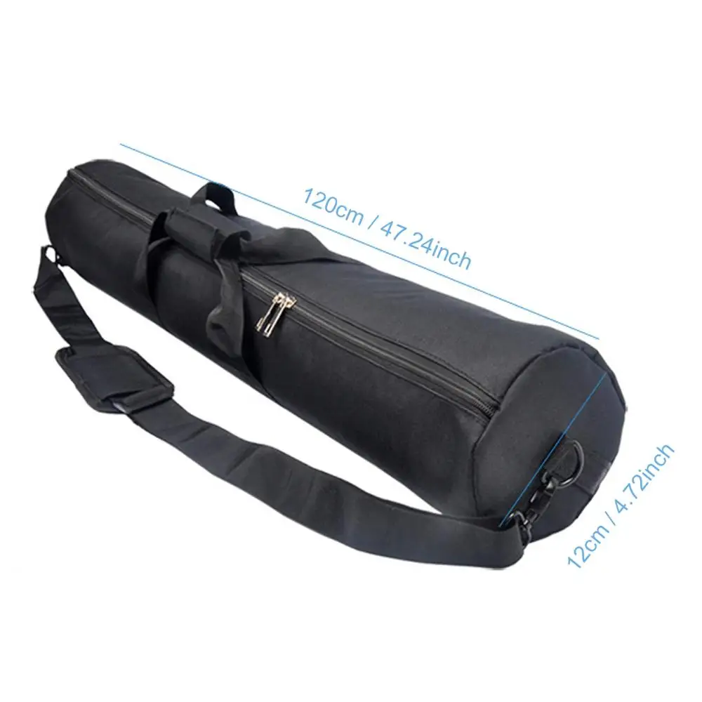 Besegad-espessamento Oxford Pano Bolsa de Ombro Estojo de Armazenamento para Fotografia Suporte de Luz Tripé Monopé Trilho Deslizante 120cm