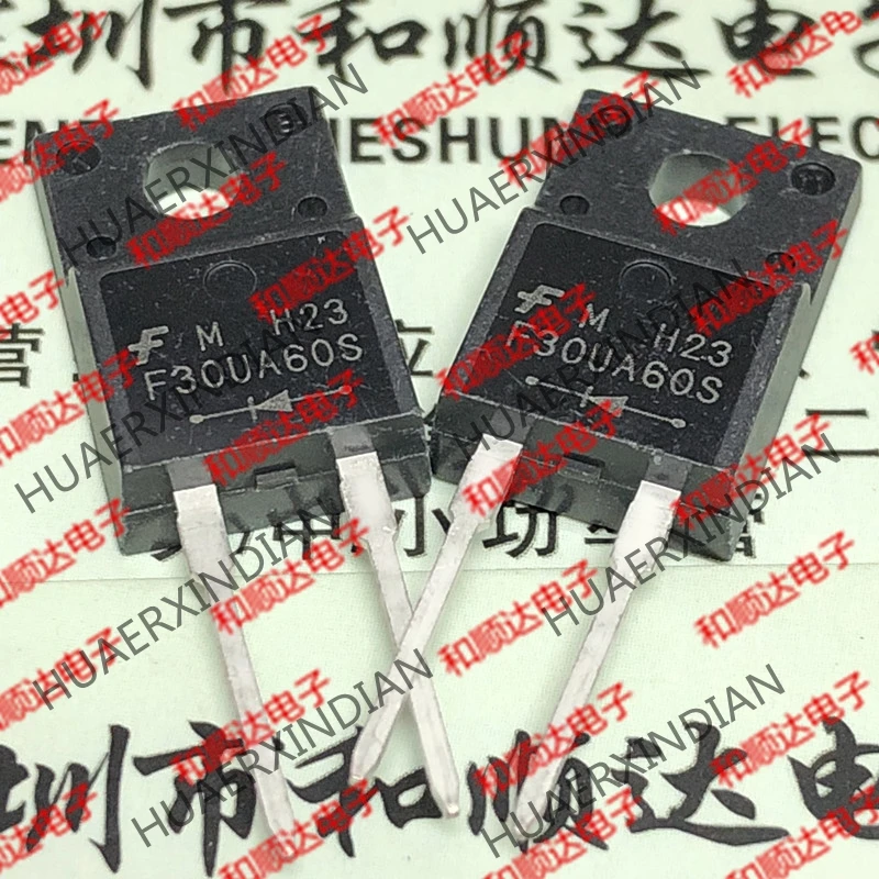 10 шт./лот и F30UA60S FFPF30UA60S TO-220F 600V 30A