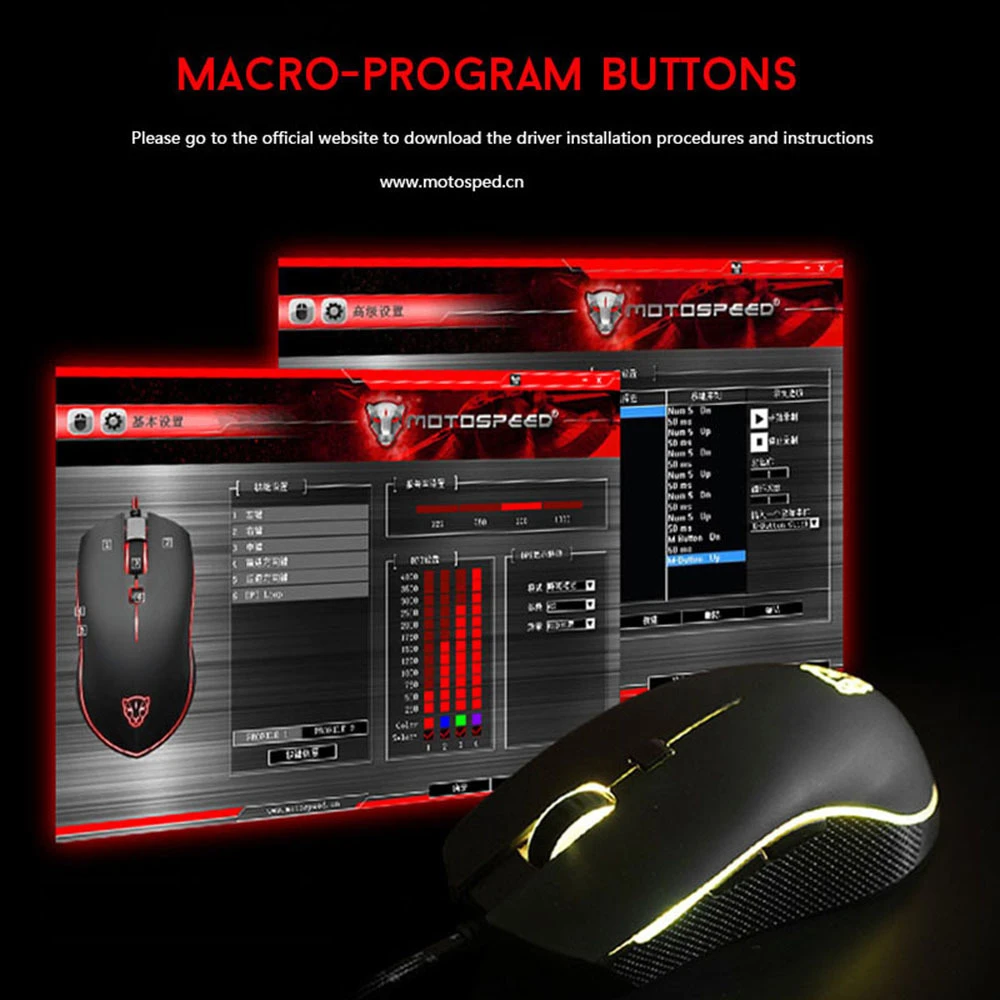motospeed v40 Gaming Mouse
