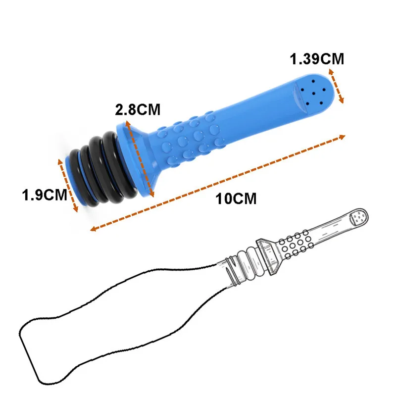 1PC Pocket Bidet Sprayer Personal Cleaner Hand Held Seat Toilet Bidet Tackle Hygiene Washing Travel EVA Wash Nozzle 3