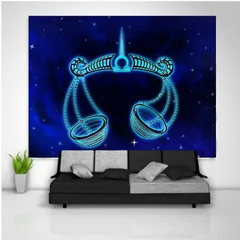 

Zodiac Sign Art Wall Hanging Sofa Table Bedroom Home Decor