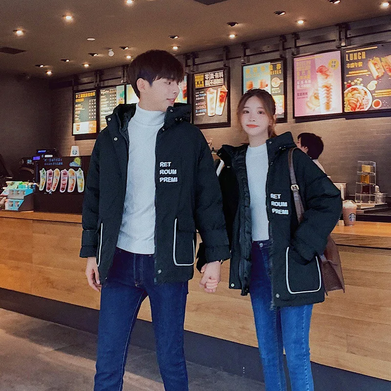 

Couples Best Friend-2019 Autumn And Winter Women's Network Red Casual BF down Jacket Cotton-padded Clothes Korean-style Workwear
