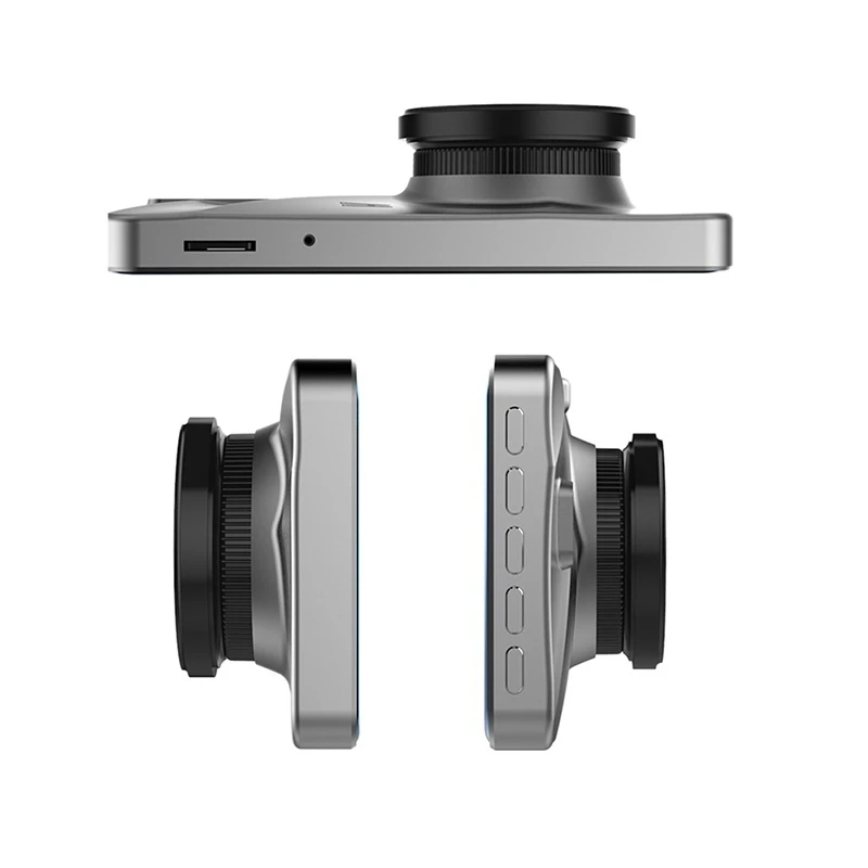 WIIYII HD 4 дюймовый Dash Камера FHD 1080P G-Сенсор широкий угол обзора 170 градусов Видеорегистраторы для автомобилей мониторинга Dash Cam