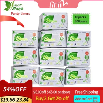 

10packs Shuya Anion Santitary Napkin Menstrual Pads Panty Liners for daily use Women Health Care Anion Pads Sanitary Towel