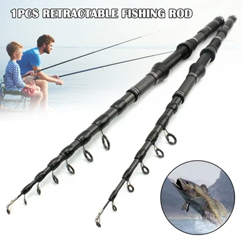 

Multifunction Spin Fishing Rod Carbon Pole Telescopic Ultrashort Sea Fishing Tackle YS-BUY