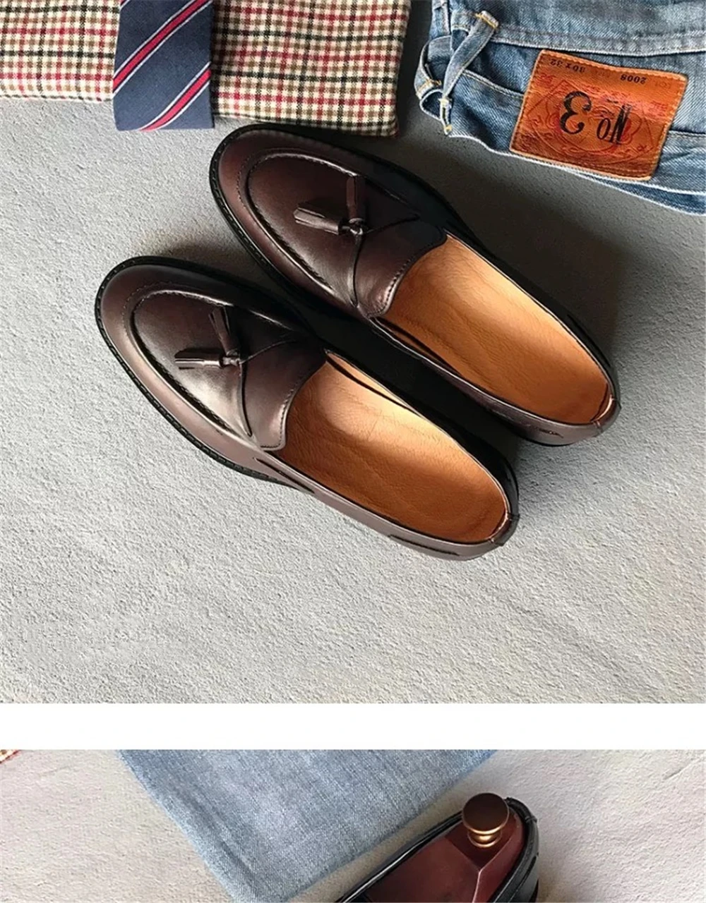 Lyeejion/Мужская обувь; Новая модная официальная обувь; Мужская обувь из натуральной кожи на плоской подошве; Лидер продаж; повседневная обувь; деловая обувь; большие размеры