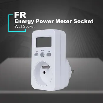 

KWE-PMB03-F/KWE-PMB03-B Small Screen Power Metering Socket Electric Power Monitor Intelligent Billing Socket Billing Device