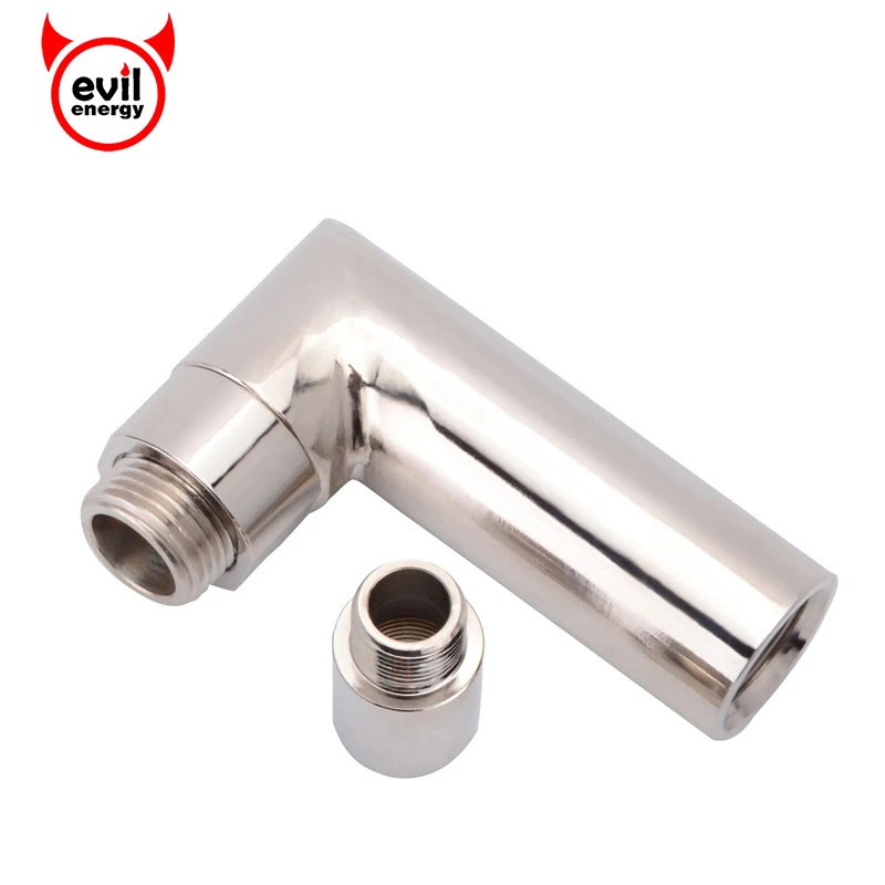 evil energy Car O2 Oxygen Sensor Angled Extender M18*1.5 90 Degree Bung Exhaust Extension Pipe Angle Kit High Quality Auto Part |