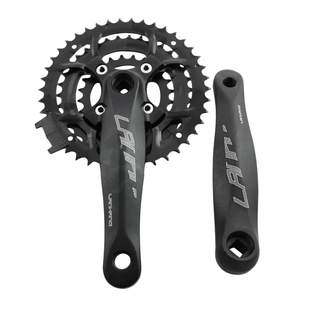 Removable Road Bike 24-34-42T MTB Bicycle Crank Crankset Chain Wheel 170mm